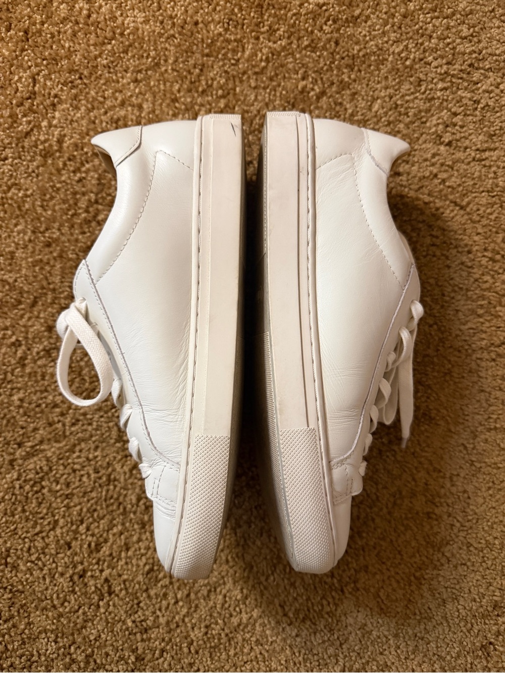 Quince Women's Leather Sneakers in White - Picture 6 of 9